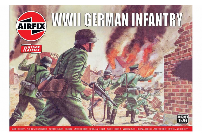 WWII German Infantry (1:76) Airfix A00705V