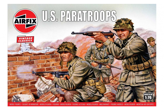 US Paratroops (1:76) Airfix A00751V