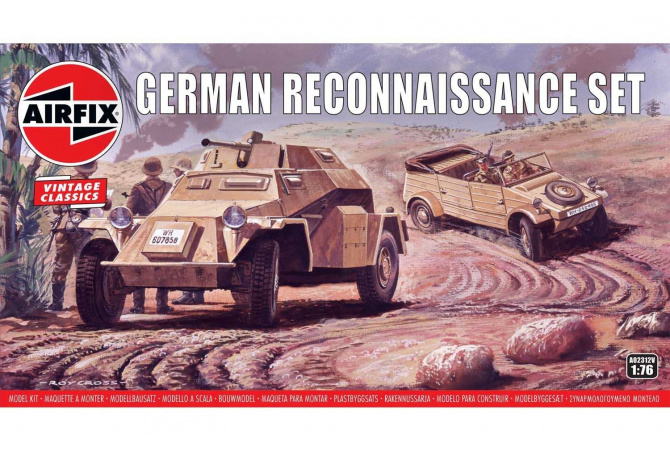 German Reconnaisance Set (1:76) Airfix A02312V