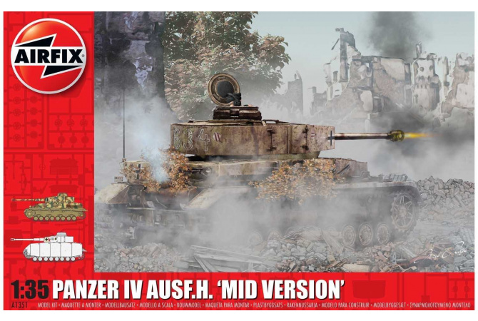Panzer IV Ausf.H, Mid Version (1:35) Airfix A1351