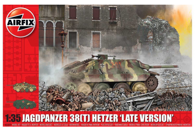 JagdPanzer 38 tonne Hetzer "Late Version" (1:35) Airfix A1353