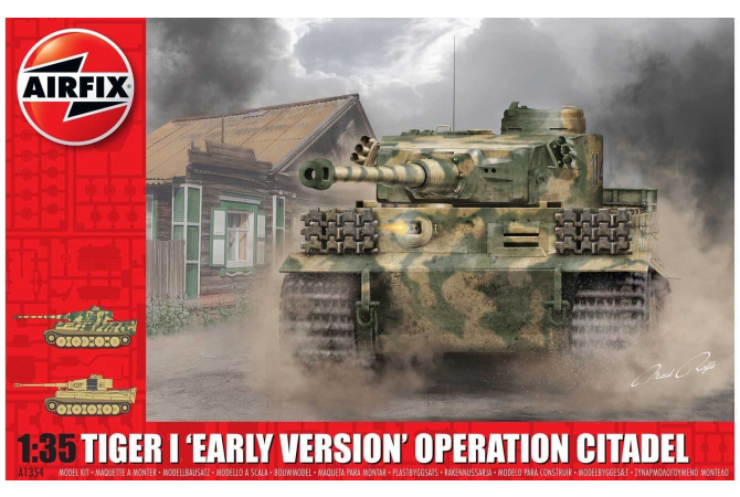 Tiger-1 "Early Version - Operation Citadel" (1:35) Airfix A1354