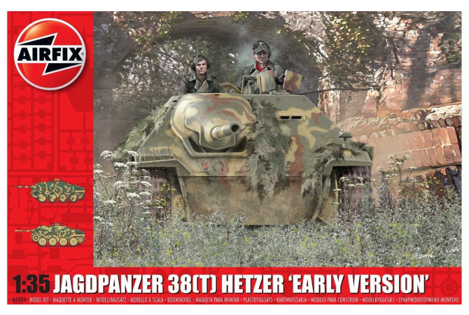 JagdPanzer 38(t) Hetzer “Early Version” (1:35) Airfix A1355