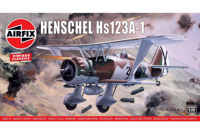 Henschel Hs123A-1 (1:72) Airfix A02051V