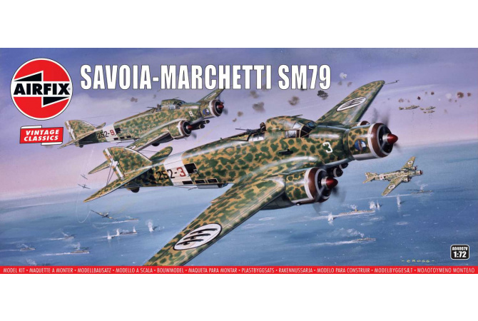 Savoia-Marchetti SM79 (1:72) Airfix A04007V