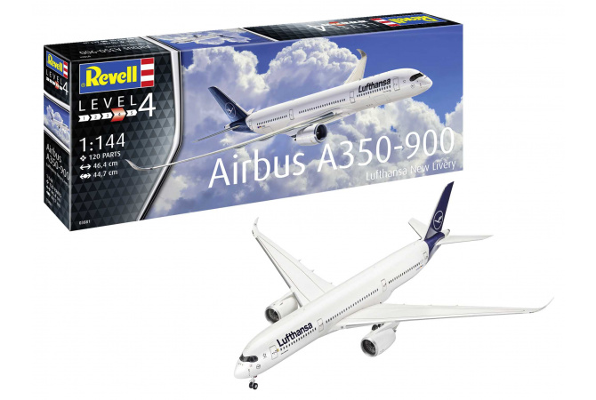 Airbus A350-900 Lufthansa New Livery (1:144) Revell 03881