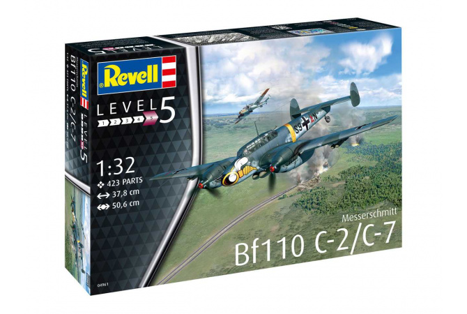Messerschmitt Bf110 C-2/C-7 (1:32) Revell 04961