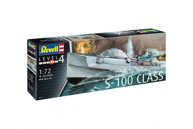 German Fast Attack Craft S-100 CLASS (1:72) Revell 05162