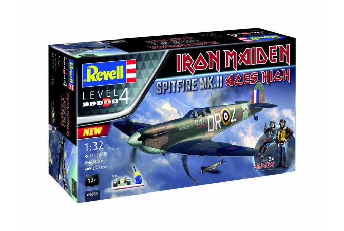 Spitfire Mk.II "Aces High" Iron Maiden (1:32) Revell 05688