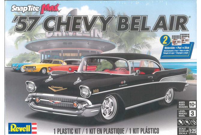 `57 Chevy Bel Air (1:25) Monogram 1529
