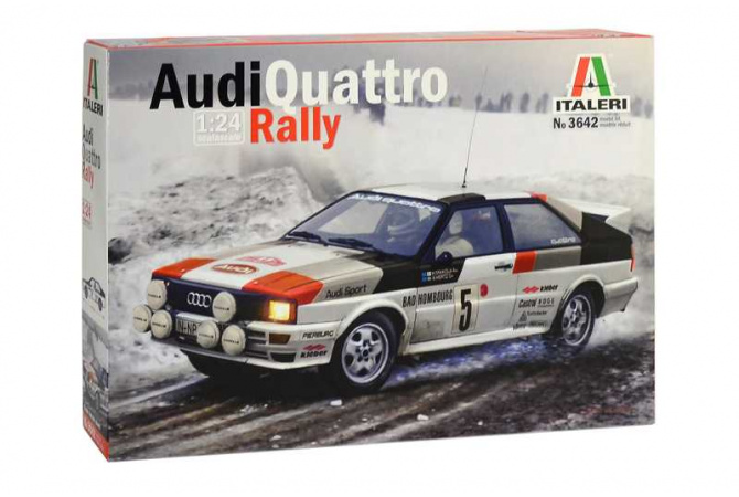 Audi Quattro Rally (1:24) Italeri 3642