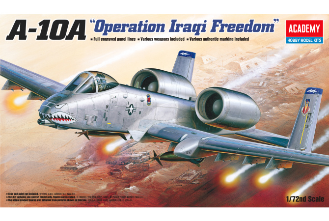 A-10A "OPERATION IRAQI FREECOM" (1:72) Academy 12402