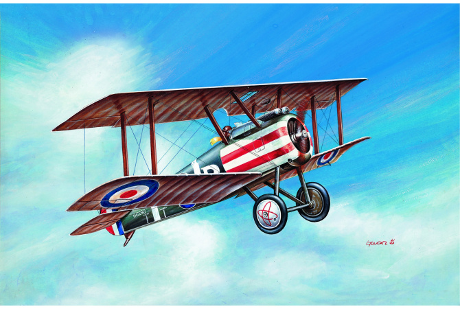 SOPWITH CAMEL WWI FIGHTER (1:72) Academy 12447