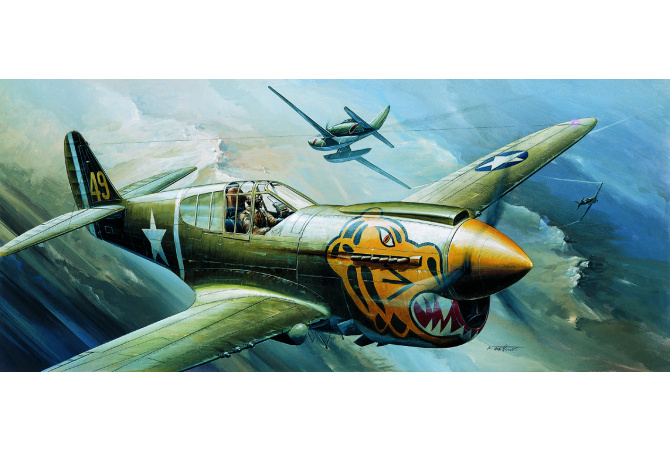 P-40E (1:72) Academy 12468