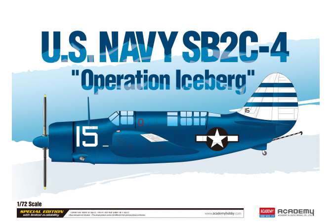U.S.Navy SB2C-4 "Operation Iceberg" LE: (1:72) Academy 12545