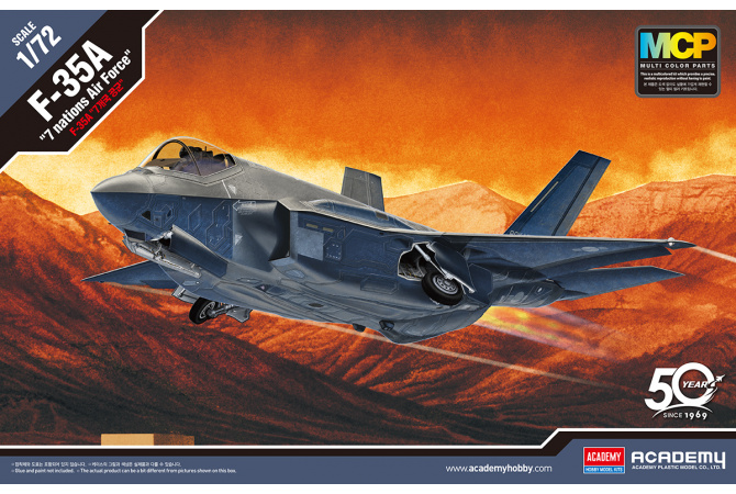 F-35A "Seven Nation Air Force" MCP (1:72) Academy 12561