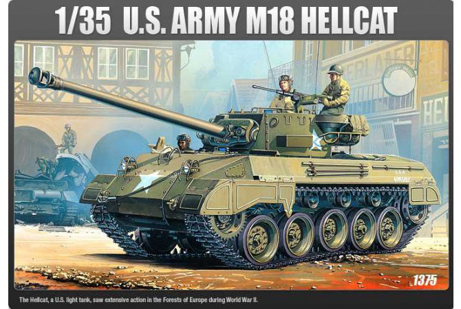 US ARMY M-18 HELLCAT (1:35) Academy 13255
