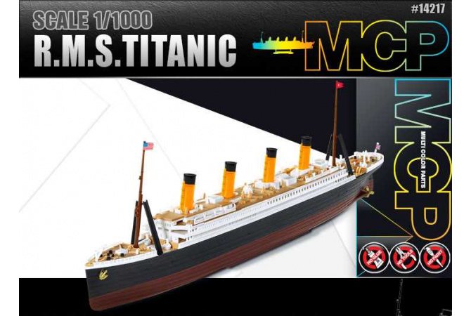 RMS TITANIC MCP (1:1000) Academy 14217