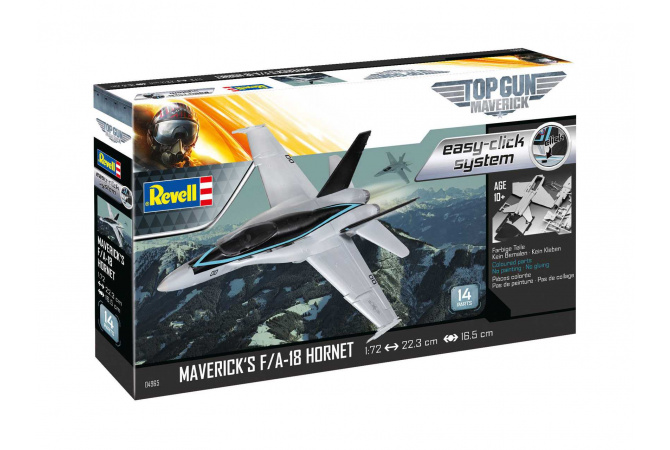 Maverick's F/A-18 Hornet "Top Gun" (1:72) Revell 04965
