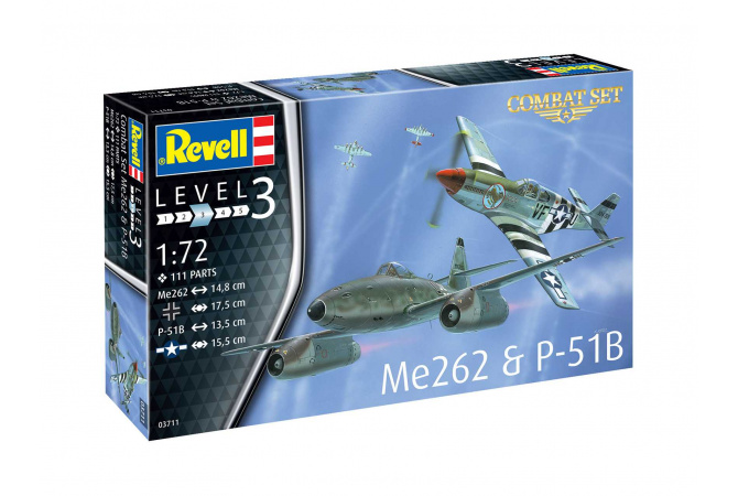 Me262 & P-51B (1:72) Revell 03711
