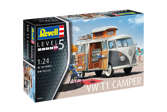 VW T1 Camper (1:24) Revell 07674