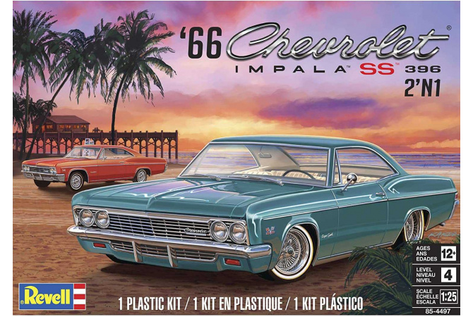 1966 Chevy Impala SS (1:25) Monogram 4497