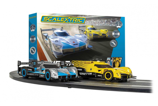 Autodráha SCALEXTRIC C1412P - Scalextric Ginetta Racers Set (1:32)(1:32) Scalextric C1412P