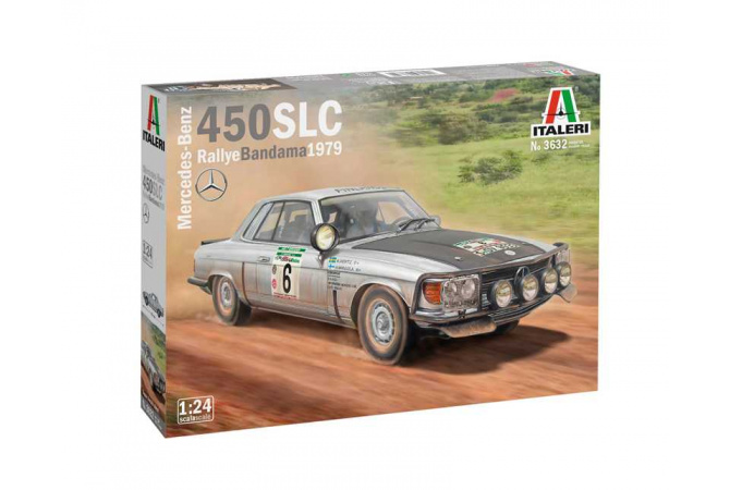 Mercedes-Benz 450SLC Rallye Bandama 1979 (1:24)*Italeri 3632