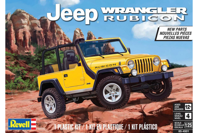 Jeep® Wrangler Rubicon (1:25) Monogram 4501