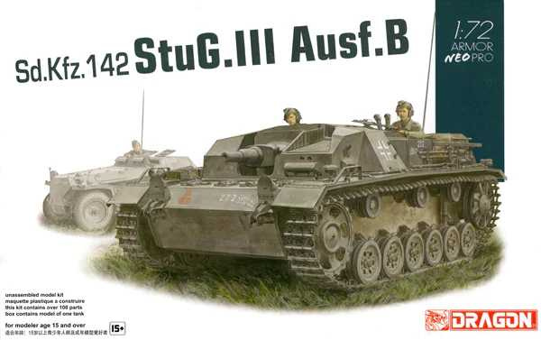 StuG.III Ausf.B w/Neo Track (1:72) Dragon 7636