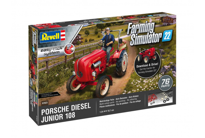 Porsche Junior 108 (Farming Simulator Edition) (1:24) Revell 07823