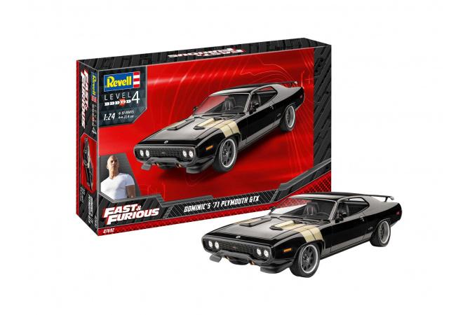 Fast & Furious - Dominics 1971 Plymouth GTX (1:24) Revell 07692