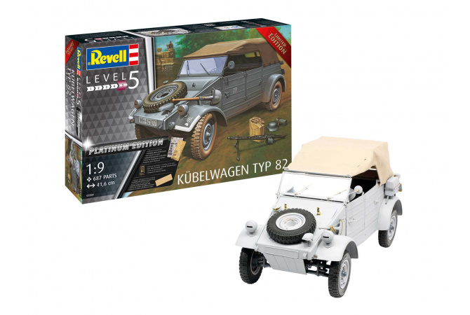 Kübelwagen Typ 82 Platinum Edition (1:9) Revell 03500