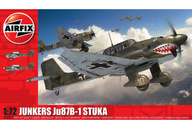 Junkers Ju87 B-1 Stuka (1:72) Airfix A03087A