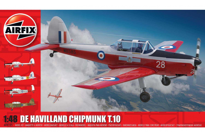 de Havilland Chipmunk T.10 (1:48) Airfix A04105