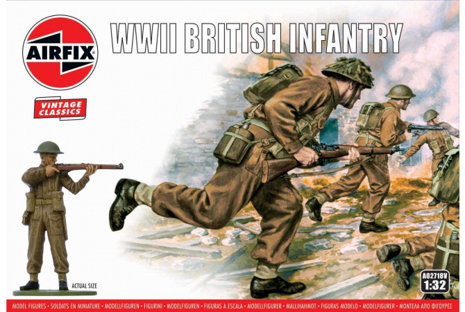 WWII British Infantry (1:32) Airfix A02718V