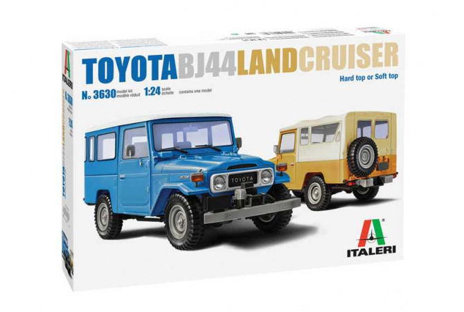 Toyota Land Cruiser BJ-44 Soft/Hard Top (1:24) Italeri 3630