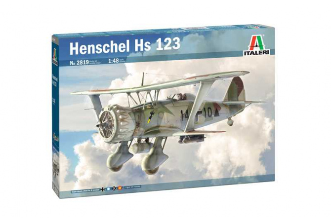 Henschel Hs 123 (1:48) Italeri 2819