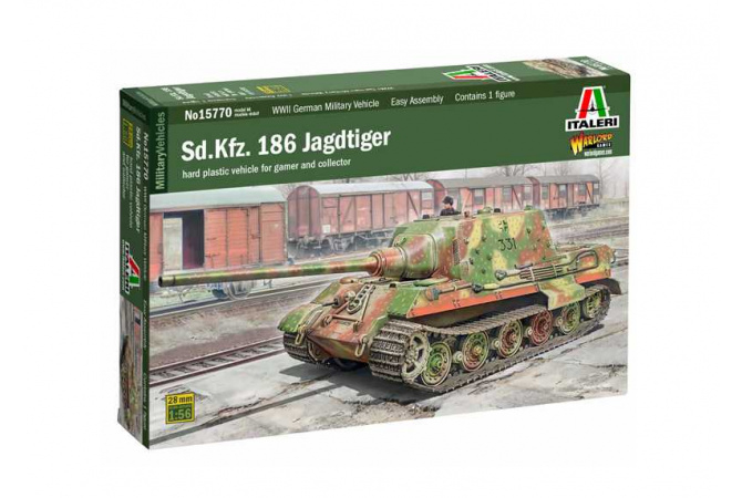 Sd.Kfz. 186 Jagdtiger (1:56) Italeri 15770