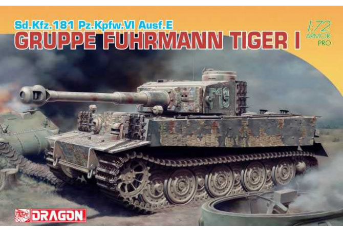Sd.Kfz.181 Pz.Kfpw.VI Ausf.E Gruppe Fehrmann Tiger I (1:72) Dragon 7368