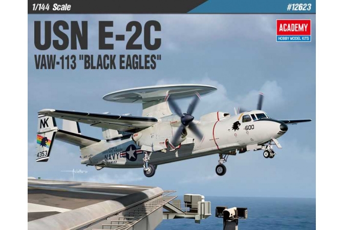 USN E-2C VAW-113 "BLACK EAGLES" (1:144) Academy 12623