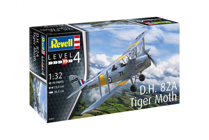 D.H. 82A Tiger Moth (1:32) Revell 03827