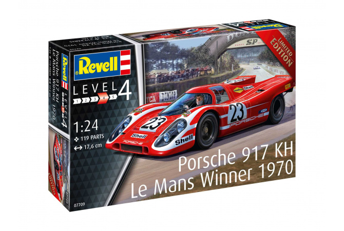 Porsche 917K Le Mans Winner 1970 (1:24) Revell 07709