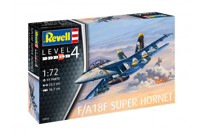 F/A18F Super Hornet (1:72) Revell 63834