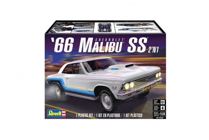 1966 Malibu SS (1:24) Monogram 4520