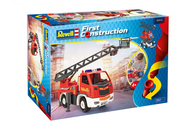 Ladder Fire Truck (1:20) Revell 00914