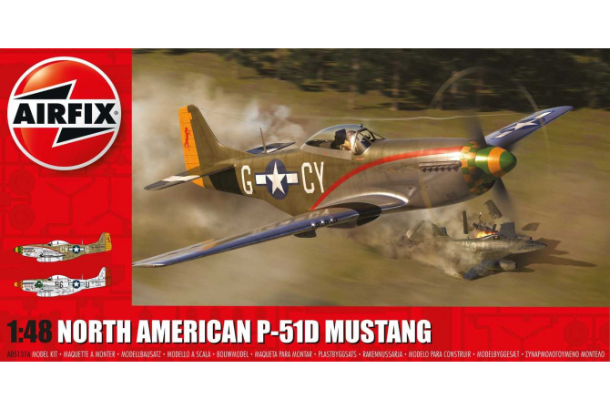 North American P-51D Mustang (1:48) Airfix A05131A