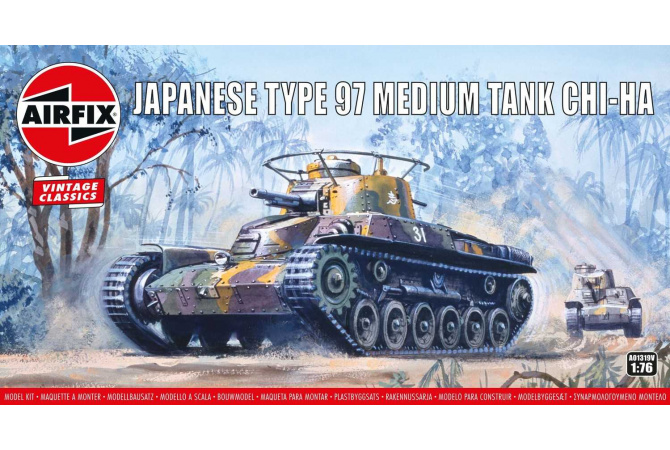 Type 97 Chi Ha Japanese Tank (1:76) Airfix A01319V