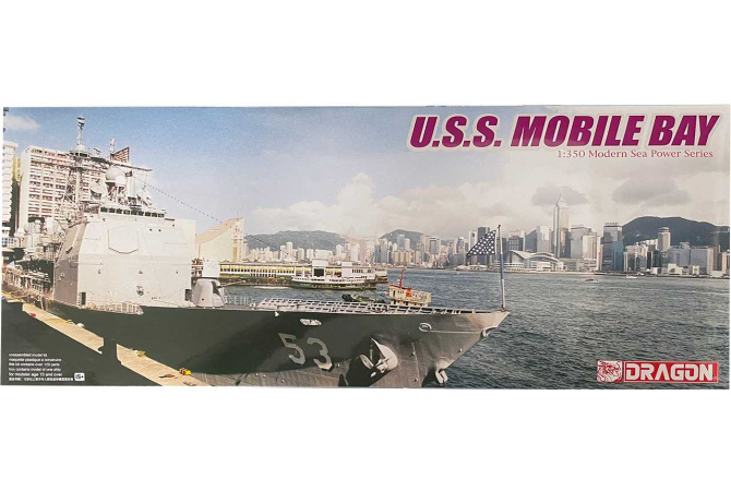 USS MOBILE BAY (1:350) Dragon 1013