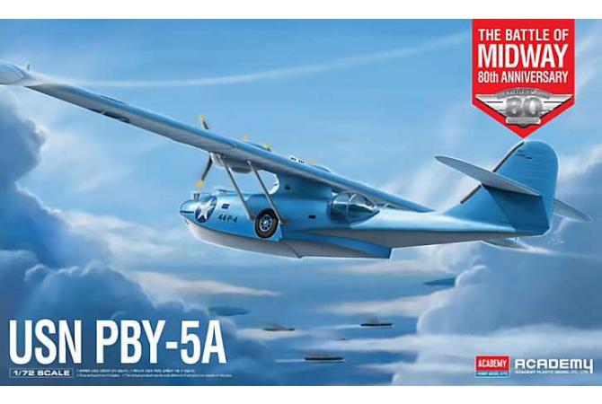 USN PBY-5A "Battle of Midway" (1:72) Academy 12573